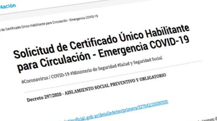 certificado covid-19